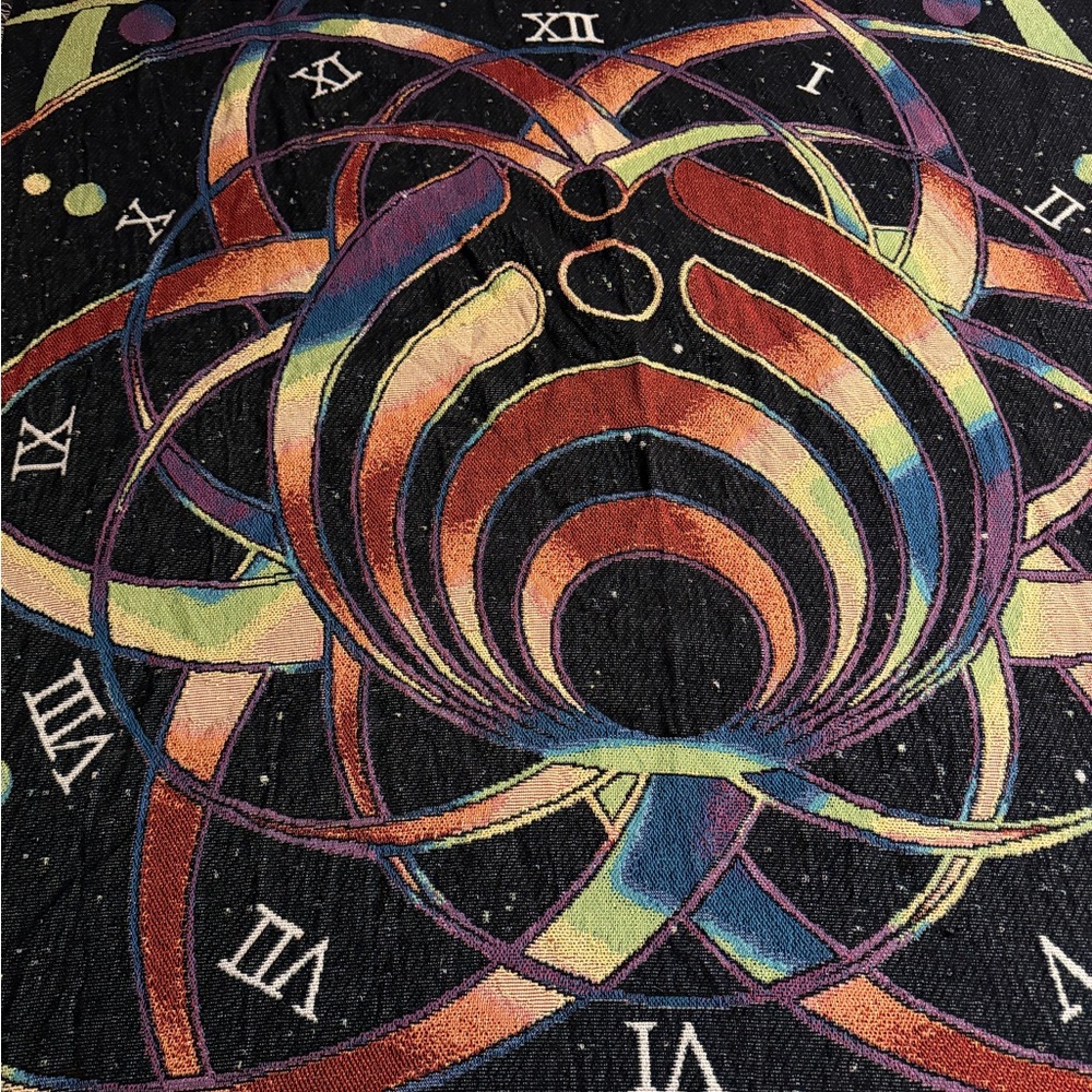 Bassnectar Mandala Knitted Blanket
